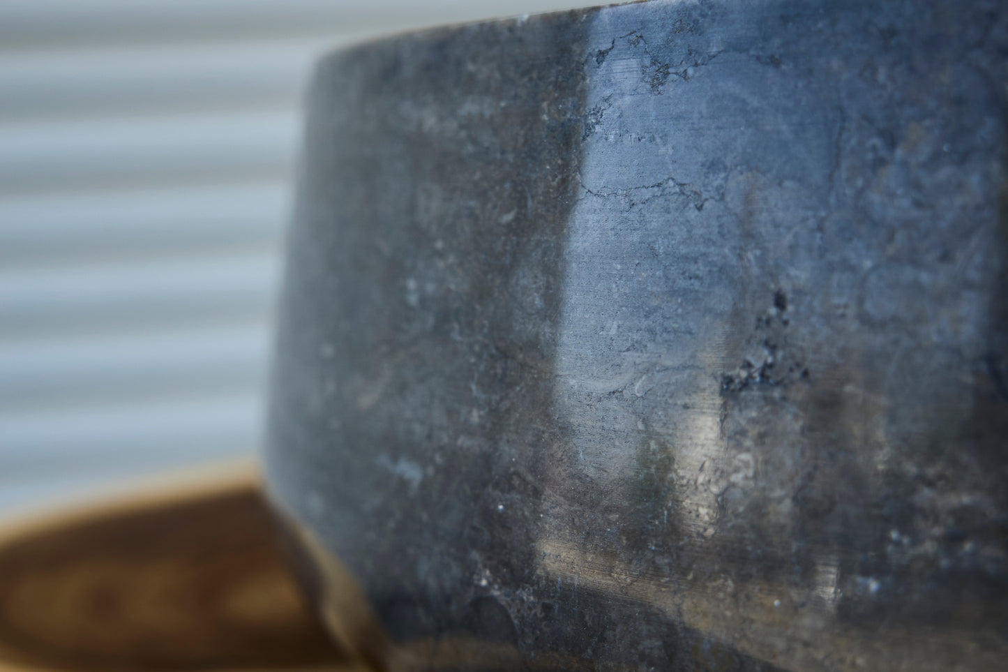 ROUND FULL POLISH BLACK marble