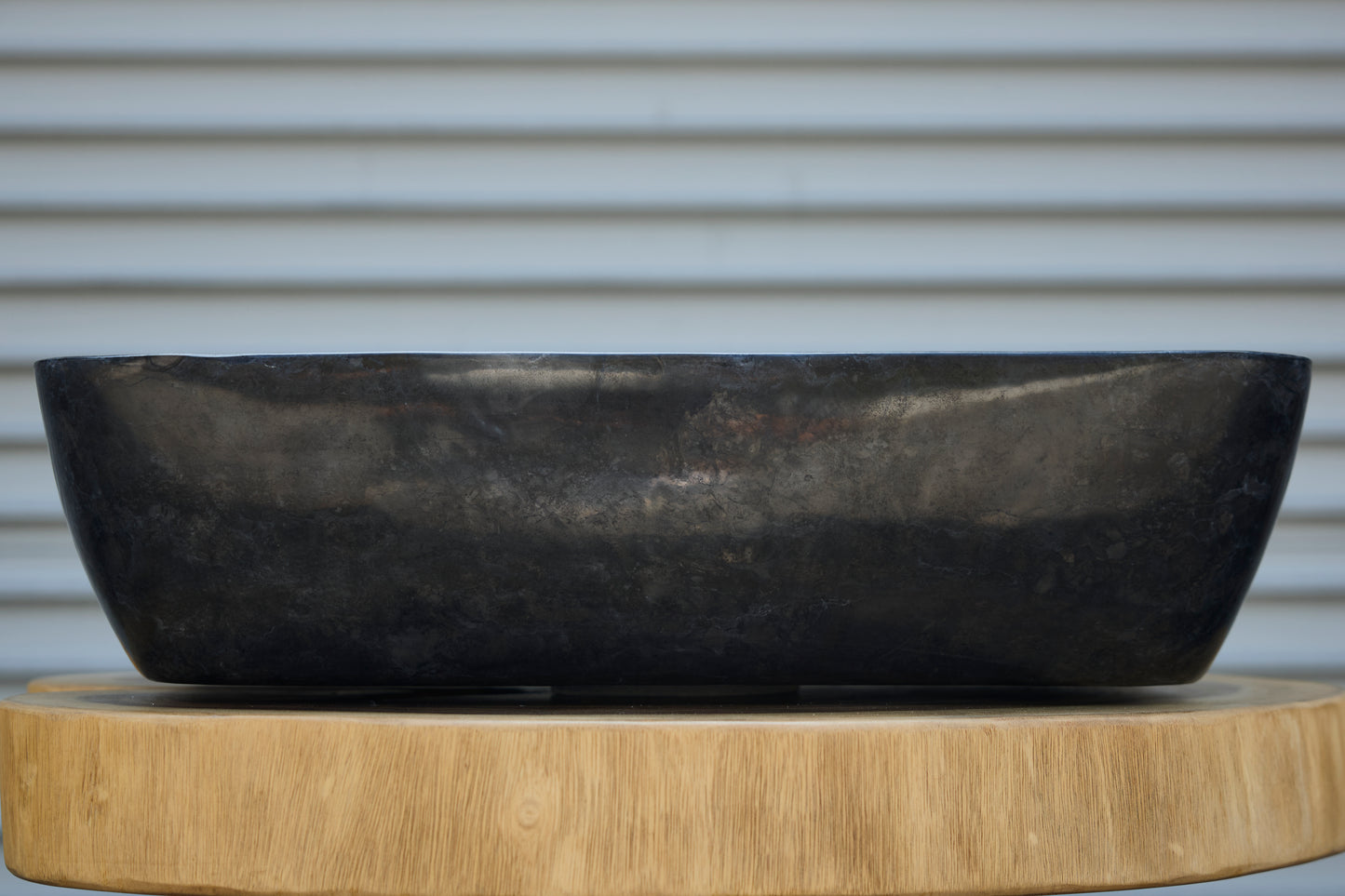RECTANGULAR FULL POLISH BLACK