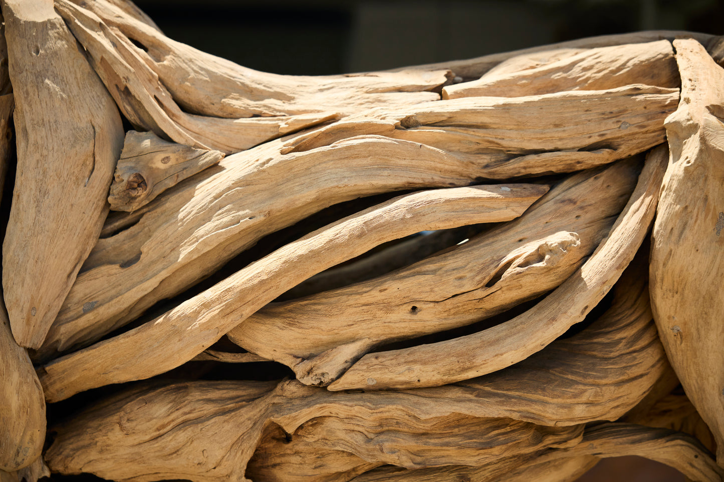 TEAK ROOT HORSE SCULPTURE