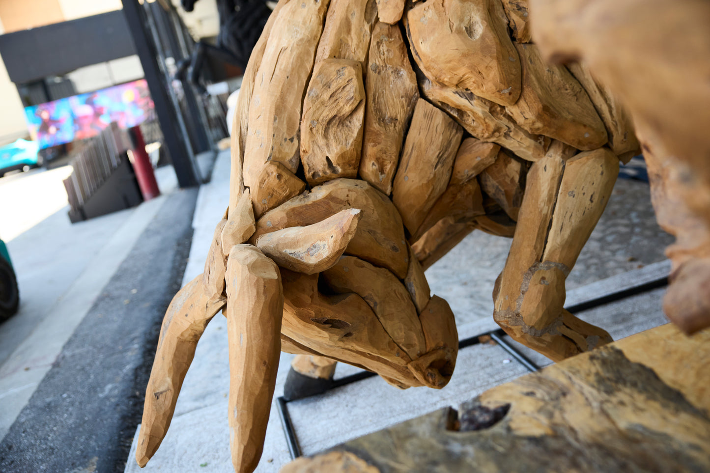 TEAK ROOT TORRO /BANTENG SCULPTURE