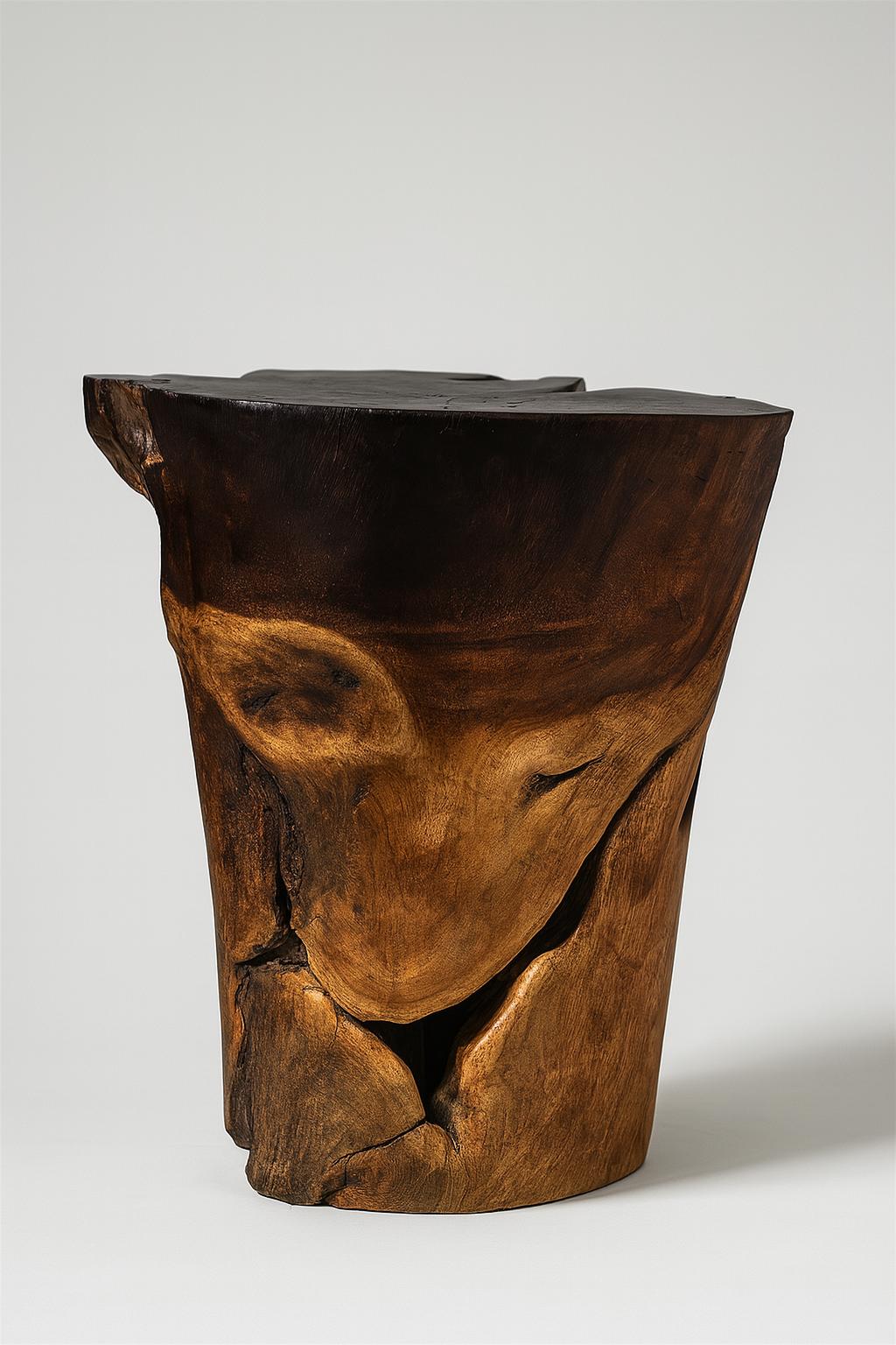 TEAK ROOT STOLL