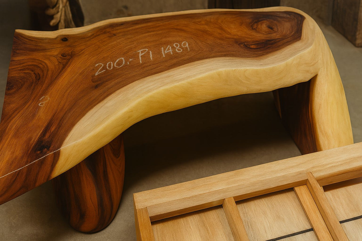 Bench solid side