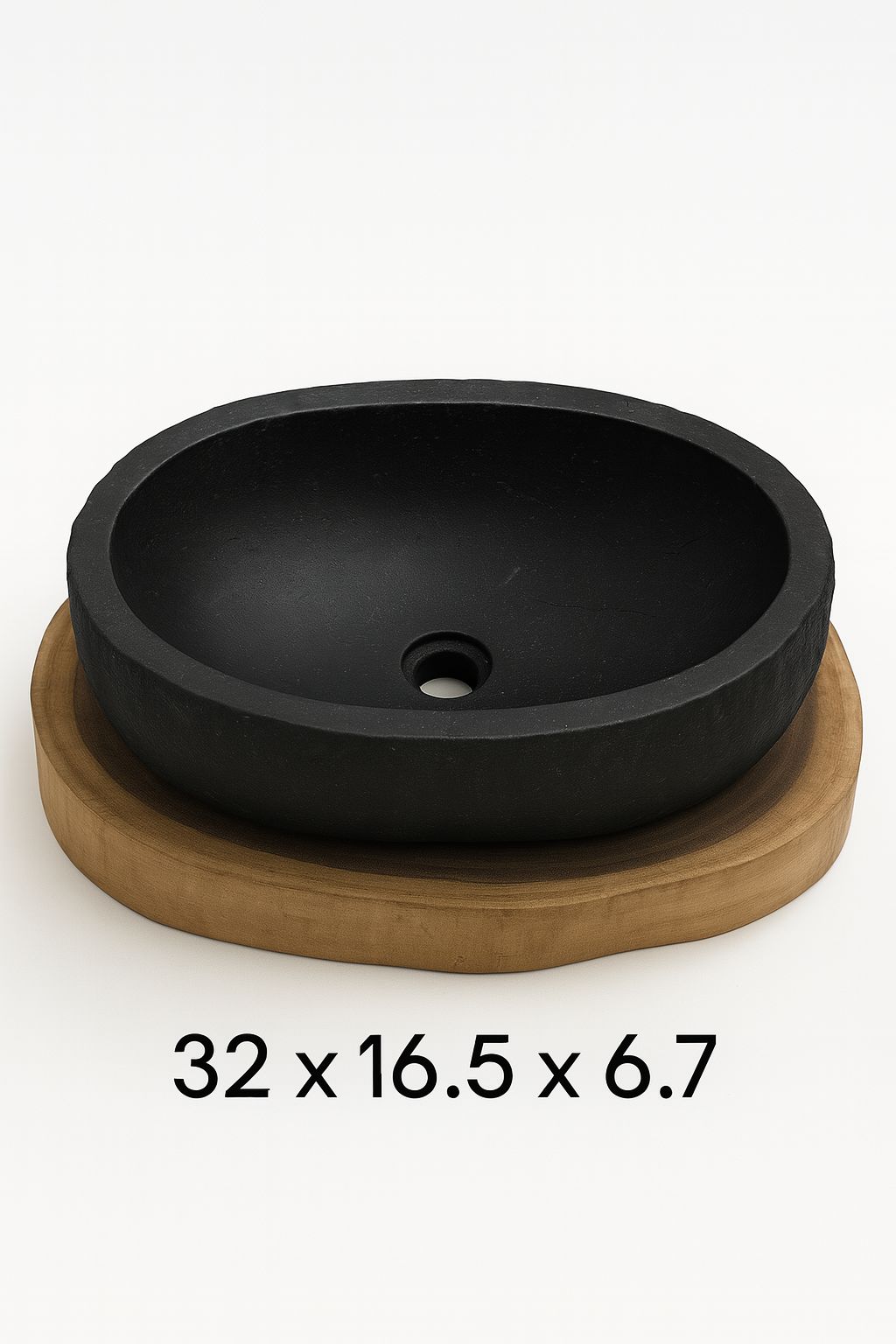 EROS SINK MARBL BLACK