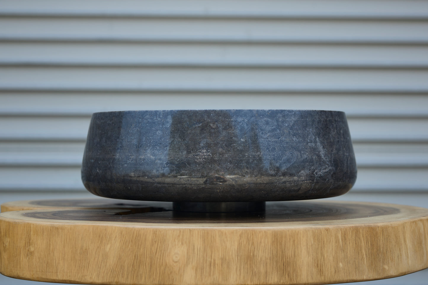 ROUND  FULL POLISH BLACK marble