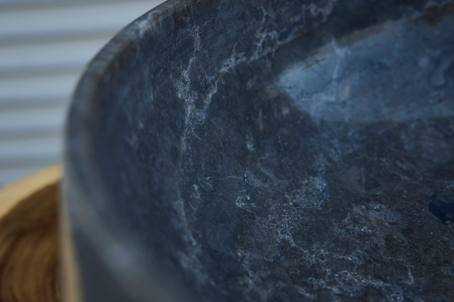 ROUND  FULL POLISH BLACK marble