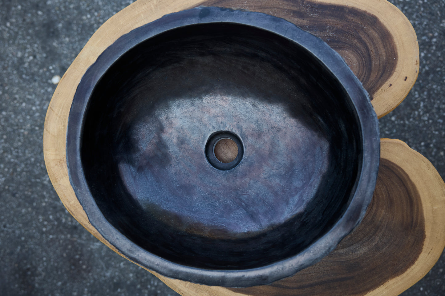 EROSI SINK MARBLE BLACK