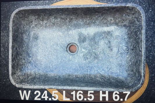RECTANGULAR  FULL POLISH GREY