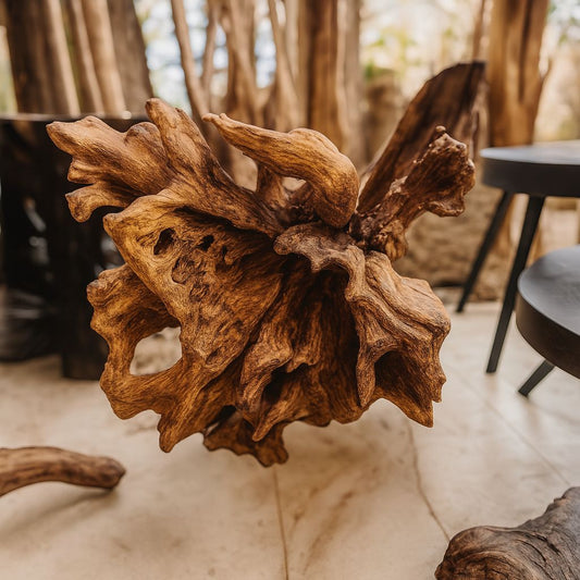 Single console teak root