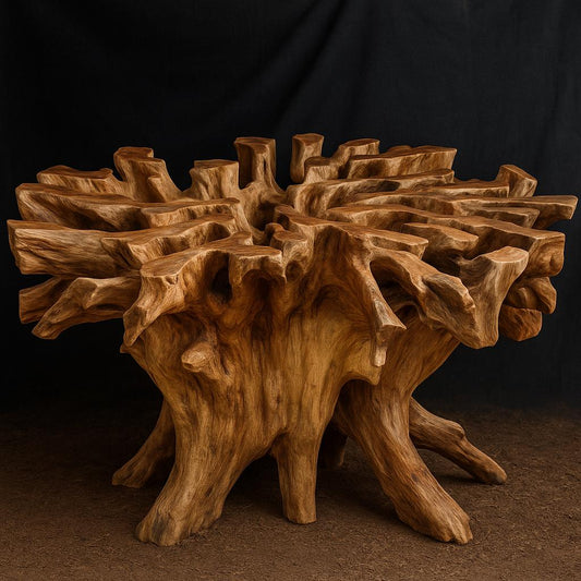Dining Table Teak Food