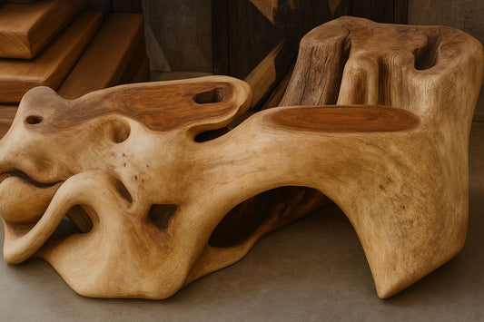 Natural bench
