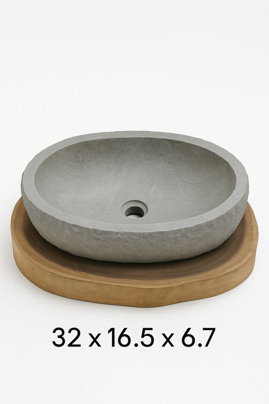 EROS SINK MARBL GREY